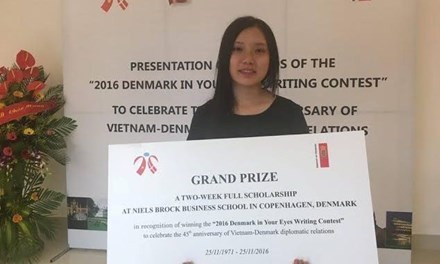 Awards ceremony for “Denmark in Your Eyes” writing contest  - ảnh 1